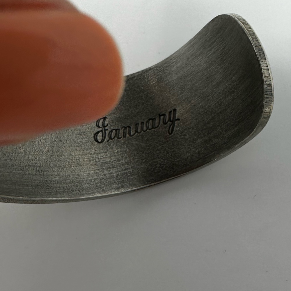 Salisbury pewter cuff bracelet - Picture 3 of 6
